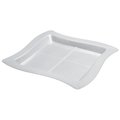 Fineline Settings White Tiny Tangents Appetizer Tray 6206-WH